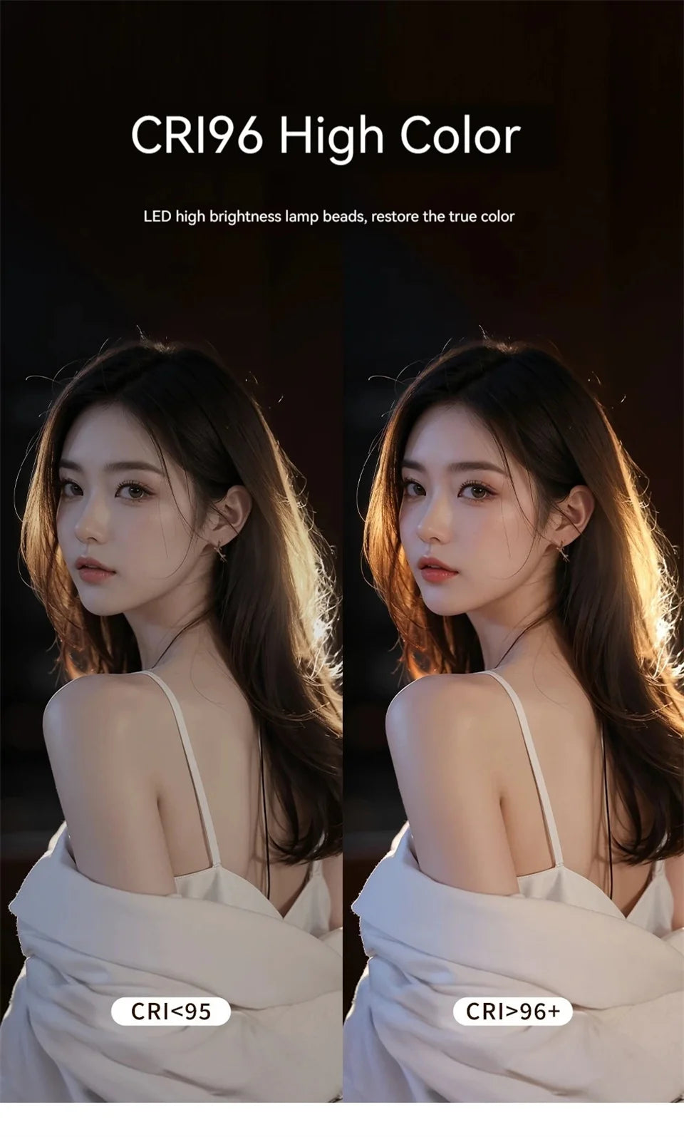 Luz LED Portátil Recargable – Iluminación Móvil
¡Brillo perfecto para Make up, fotos y videos!
Recargable + ajustable
Ideal selfie y live broadcast
¡Ilumina tu contenido!