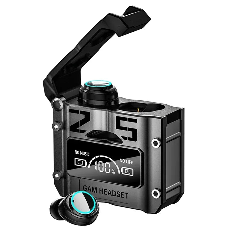 Audífonos M25 Bluetooth 5.3 TWS – Sonido Inmersivo
¡Sonido estéreo claro con reducción de ruido!
Control táctil intuitivo + pantalla LED batería
Bluetooth 5.3 estable y larga duración