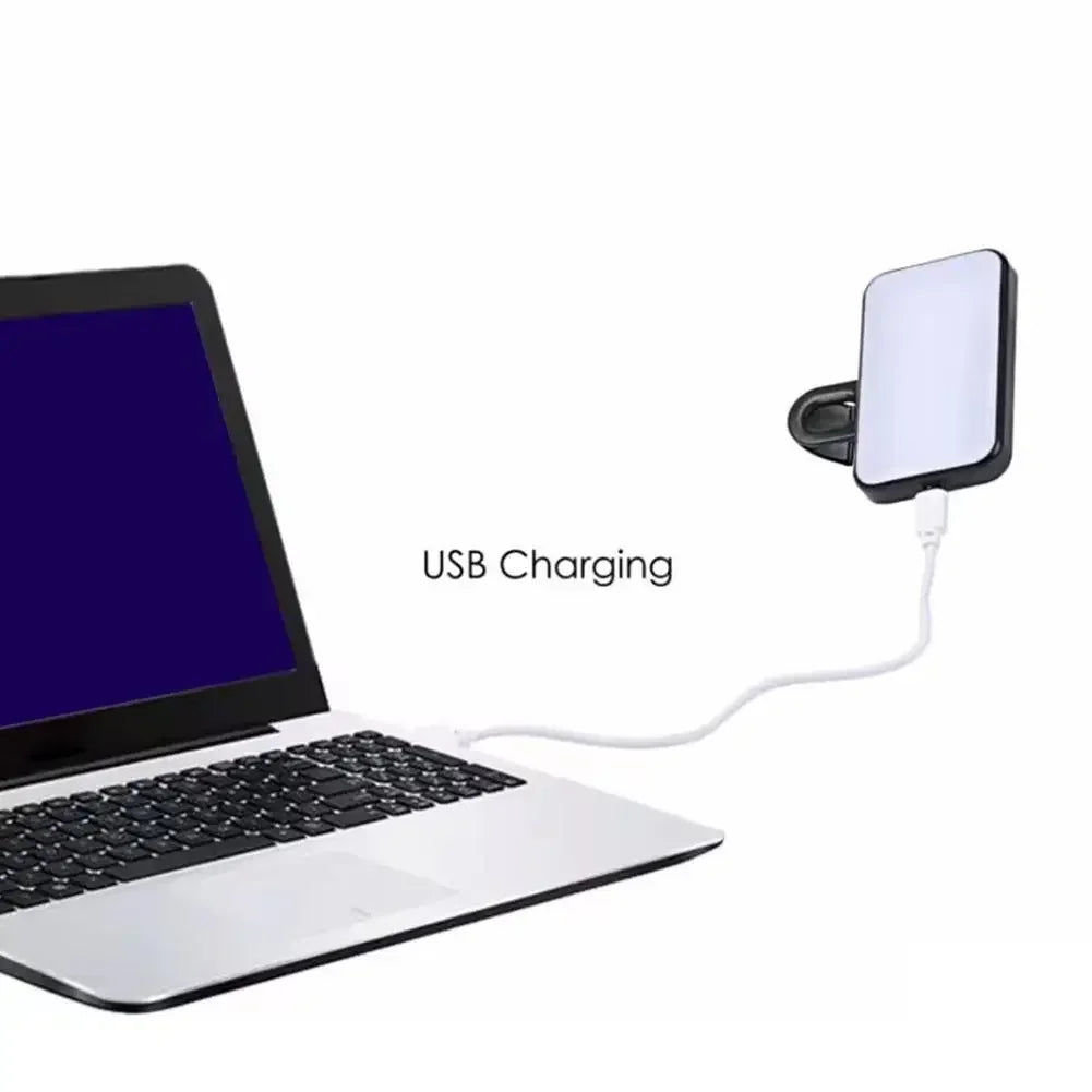 Mini Luz Selfie Clip-On – Brillo Ajustable
¡Mejora selfies y videos al instante!
3 modos + brillo regulable
Clip fácil para móvil
¡Fotos y Videos bien iluminados en todo lugar!