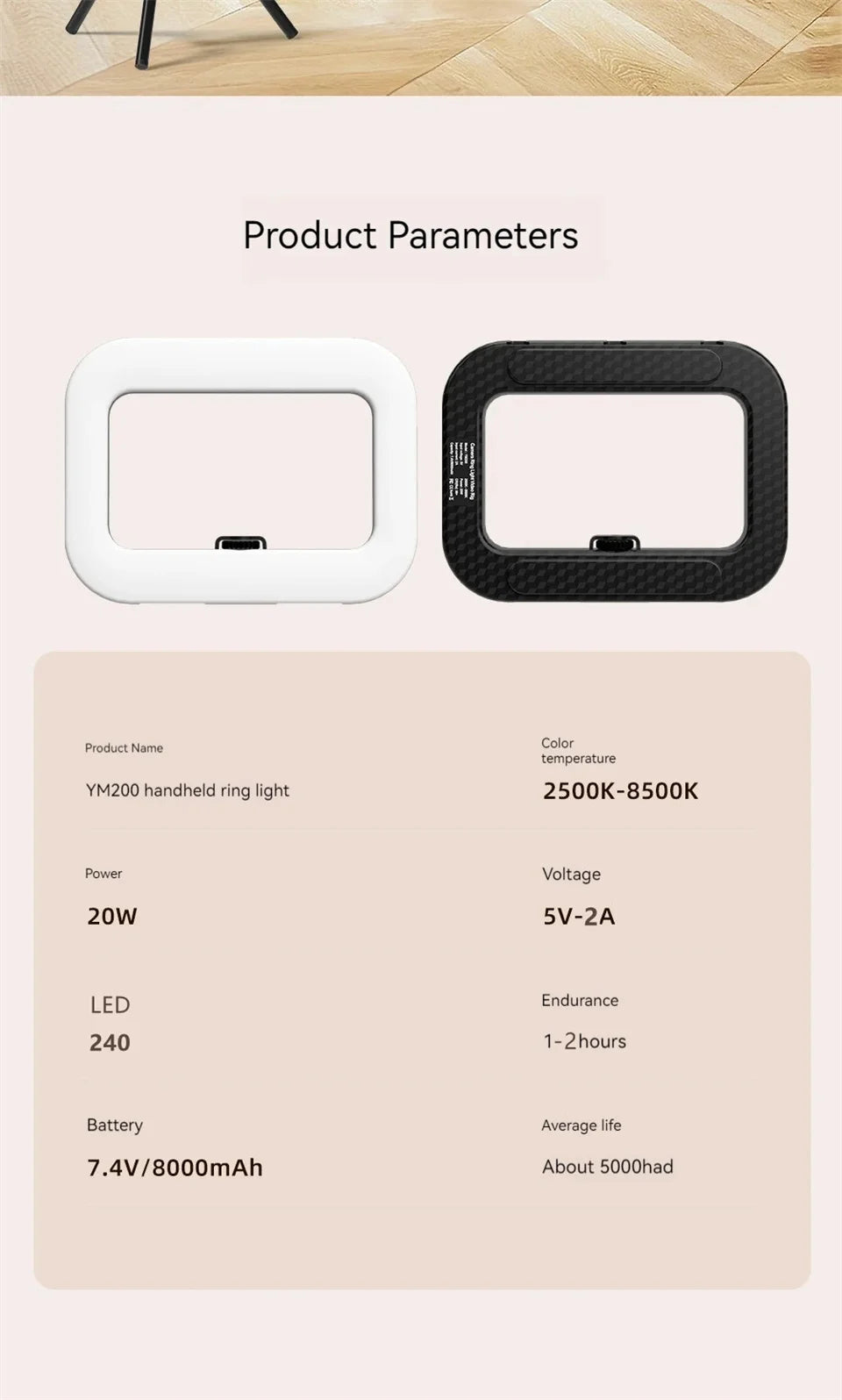 Luz LED Portátil Recargable – Iluminación Móvil
¡Brillo perfecto para Make up, fotos y videos!
Recargable + ajustable
Ideal selfie y live broadcast
¡Ilumina tu contenido!