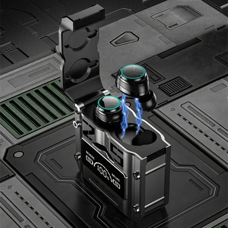 Audífonos M25 Bluetooth 5.3 TWS – Sonido Inmersivo
¡Sonido estéreo claro con reducción de ruido!
Control táctil intuitivo + pantalla LED batería
Bluetooth 5.3 estable y larga duración