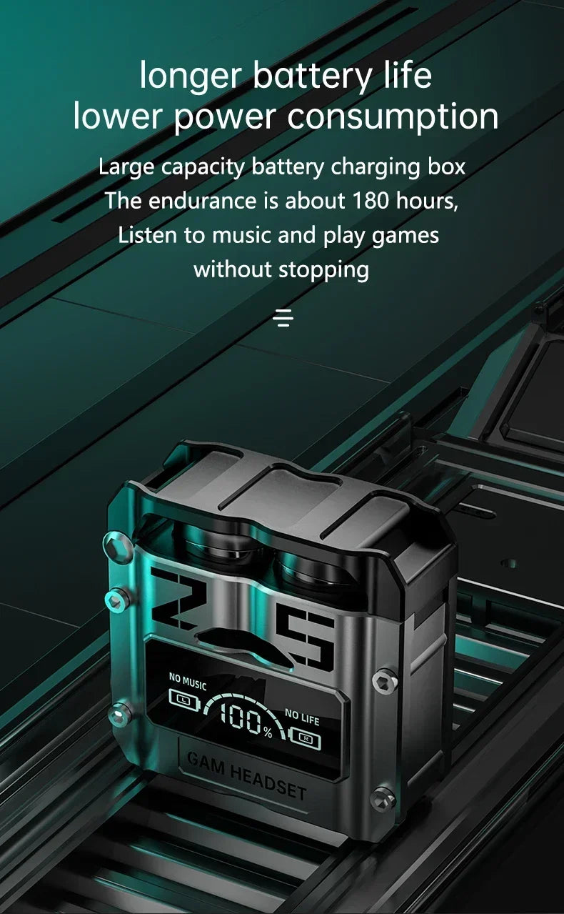 Audífonos M25 Bluetooth 5.3 TWS – Sonido Inmersivo
¡Sonido estéreo claro con reducción de ruido!
Control táctil intuitivo + pantalla LED batería
Bluetooth 5.3 estable y larga duración