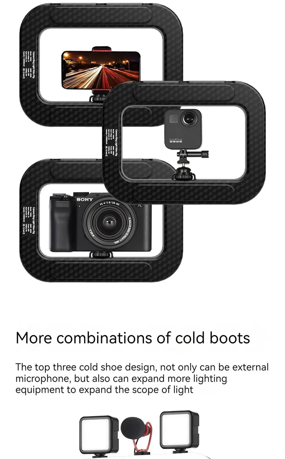 Luz LED Portátil Recargable – Iluminación Móvil
¡Brillo perfecto para Make up, fotos y videos!
Recargable + ajustable
Ideal selfie y live broadcast
¡Ilumina tu contenido!