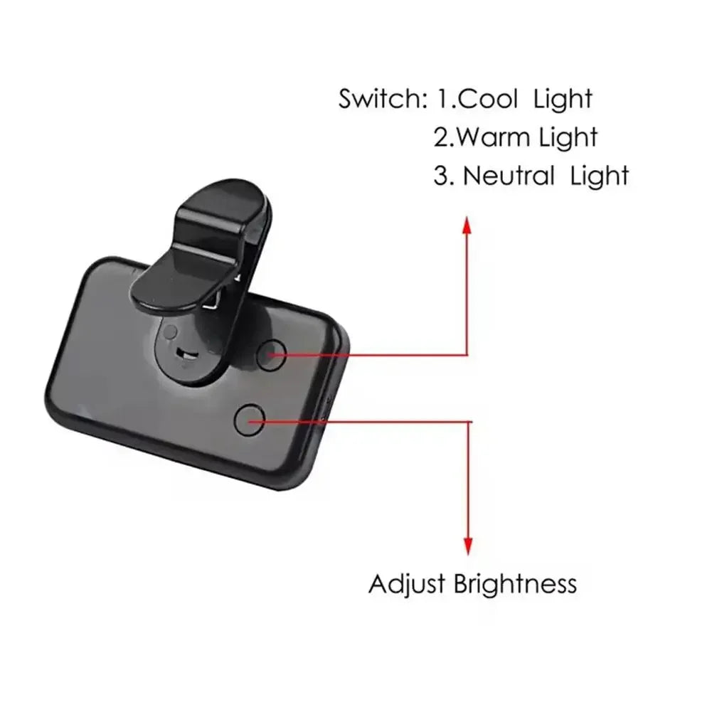 Mini Luz Selfie Clip-On – Brillo Ajustable
¡Mejora selfies y videos al instante!
3 modos + brillo regulable
Clip fácil para móvil
¡Fotos y Videos bien iluminados en todo lugar!