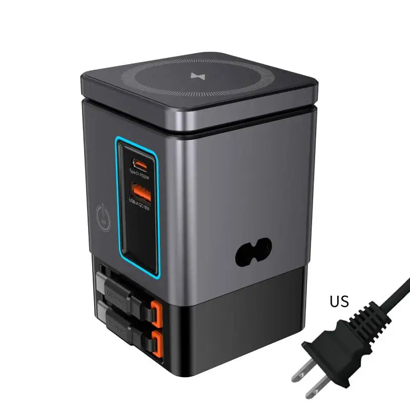 Cargador 6 en 1 con Cable USB-C Retráctil 105W
¡Carga varios dispositivos al mismo tiempo!
Torre 105W rápida para iPhone, AirPods y más
Cable USB-C retráctil + puertos múltiples
¡Carga todo sin enredos hoy mismo!